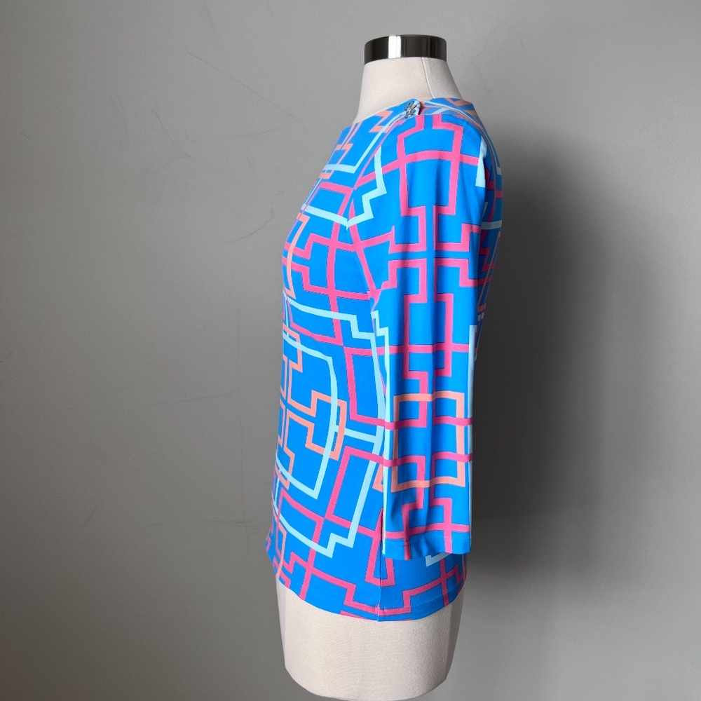 J.McLaughlin Catalina Cloth Wavesong Top‎ Size Small - Picture 9 of 15